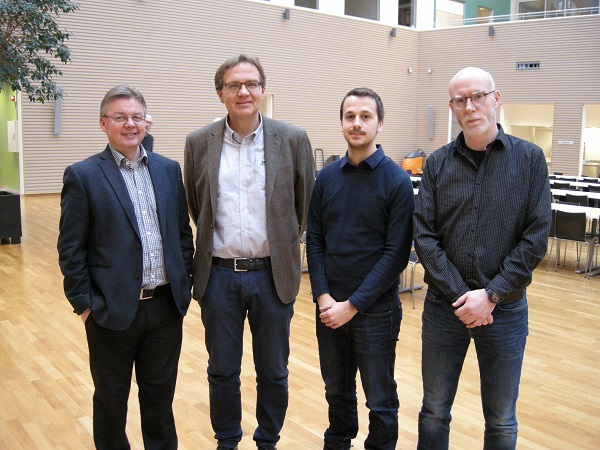 Harald A. Lein, Geir Skadberg, Alexander Kongsrud Thanem og Jostein Vik.